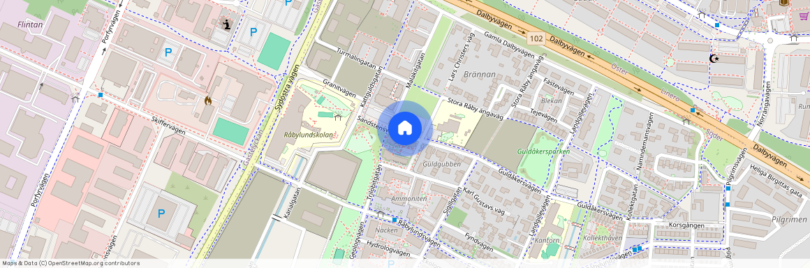 Sandstensvägen, Lund