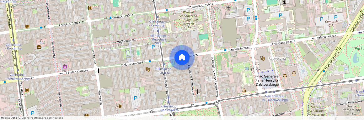 Stefana Jaracza 37, Łódź, Śródmieście