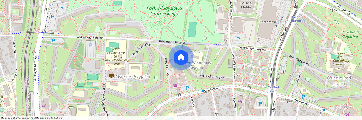 os. Przyjaźni, Winogrady, Stare Miasto, Poznań, wielkopolskie