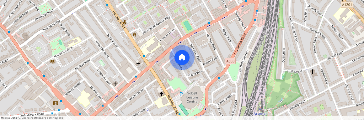 Thane Villas, Finsbury Park, Greater London, N7
