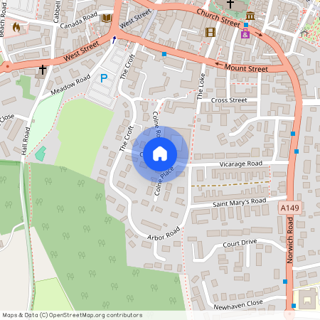 Richmond Court Gardens, Colne Road, Cromer, Norfolk