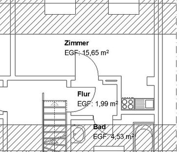 Kleines Apartment Nahe ICE-Bahnhof! - Foto 1