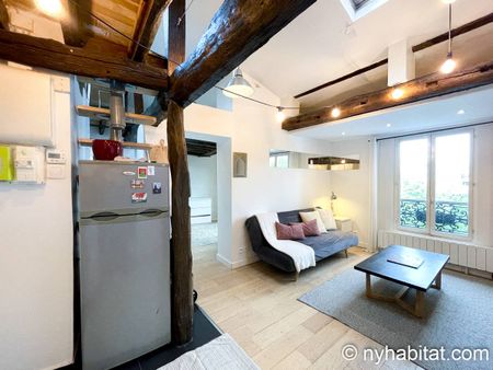 Logement à Paris, Location meublée - T2 - Canal Saint Martin (PA-4416) - Photo 3