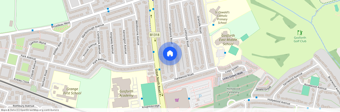 Strathmore Road, Gosforth, Newcastle Upon Tyne