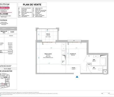 location Appartement T2 DE 40.89m² À ANGERS - Photo 1