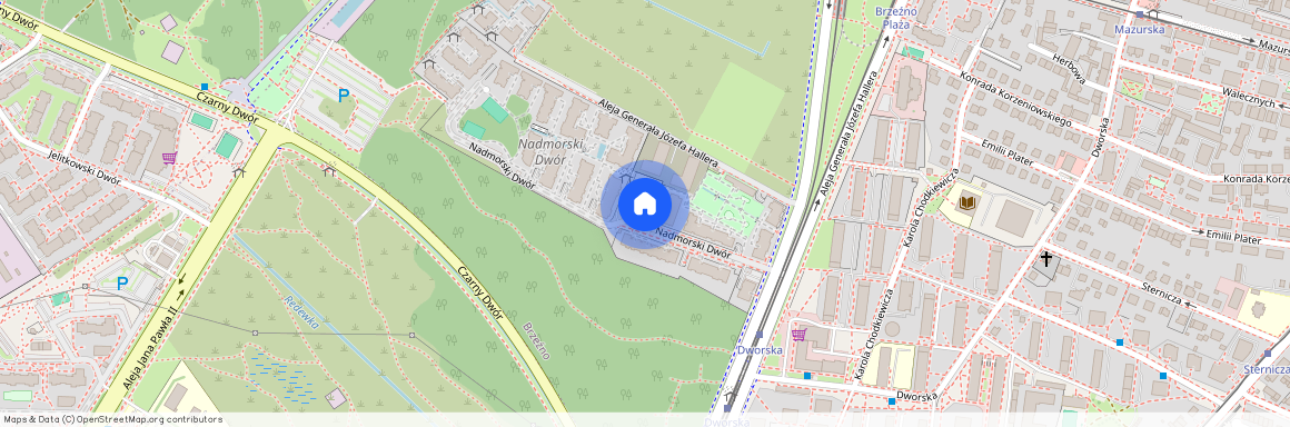 ul. Nadmorski Dwór, Brzeźno, Gdańsk, pomorskie