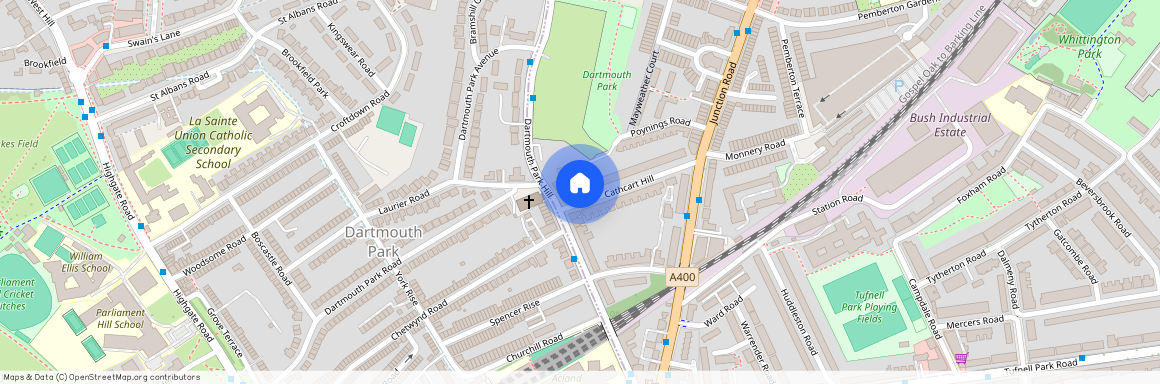 Cathcart Hill, Dartmouth Park Hill, N19