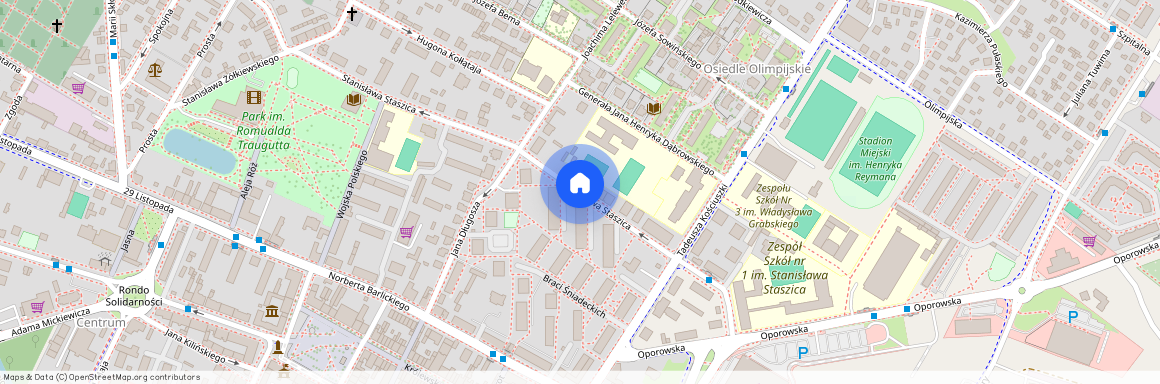 ul. Staszica, Kutno, kutnowski, łódzkie