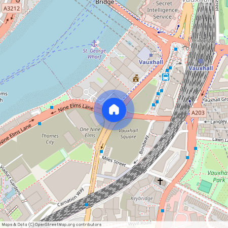 Wandsworth Road, Nine Elms Point, SW8, London