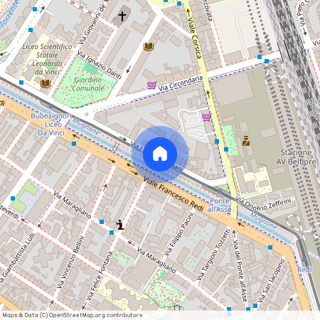 Via Luigi Gordigiani, Florence, Tuscany 50127