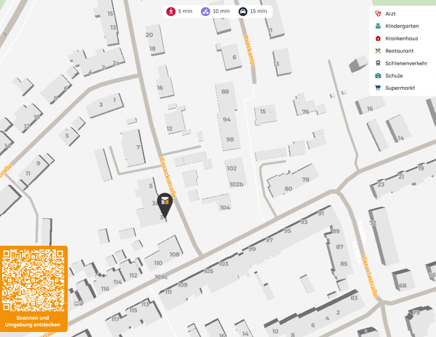 Große Erdgeschosswohnung mit eigenem Garten - Photo 1