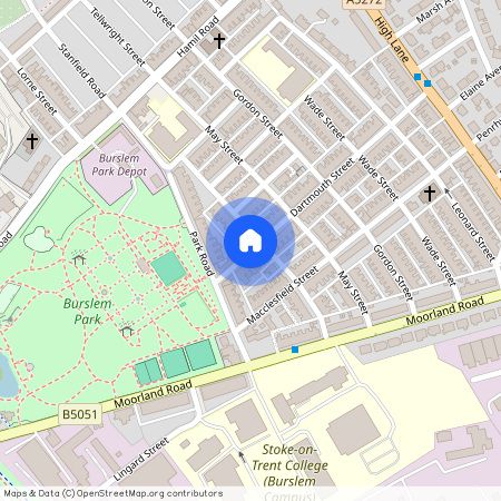 Dartmouth Street, Stoke-on-Trent, Staffordshire, ST6