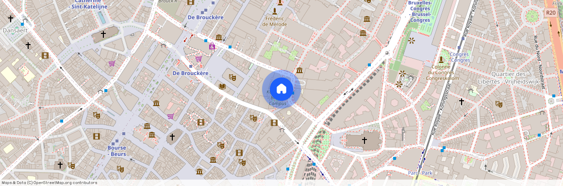 KU Leuven – Brussels Campus, Rue d'Arenberg - Arenbergstraat, 1000 Brussels, Belgium