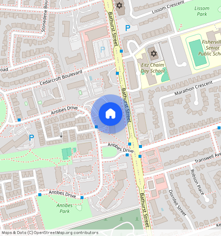 ** Antibes Drive, Toronto, Toronto, Toronto, M2R 1Y8