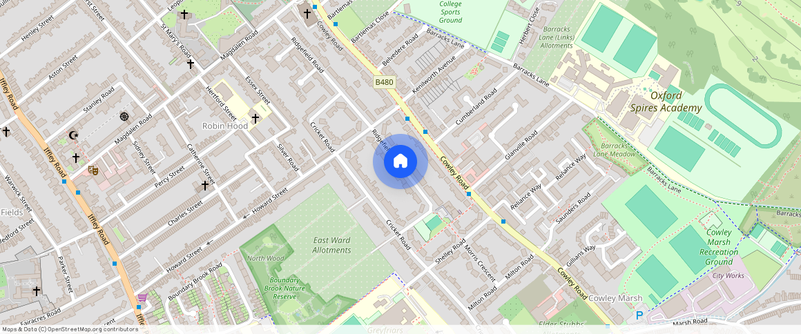 Ridgefield Road, Cowley, Oxford, OX4