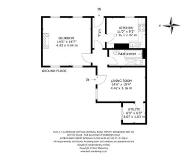 1 bedroom house to rent - Photo 3