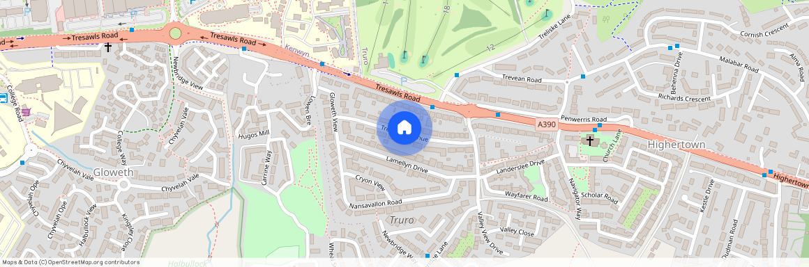 Tresawls Avenue, Truro, TR1