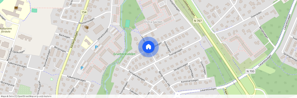 Lertäktsvägen, Falkenberg