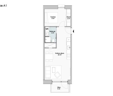 Nyopført lejemål i flot og moderne boligkompleks - Foto 5