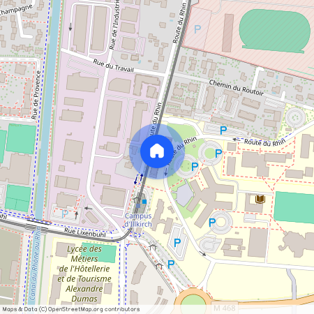 20 Route Du Rhin, 67400, Illkirch-Graffenstaden