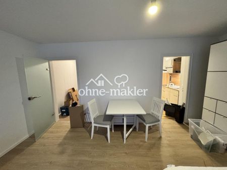 1 Zimmer Wohnung, möbliert neues Bad + Küche - Photo 3