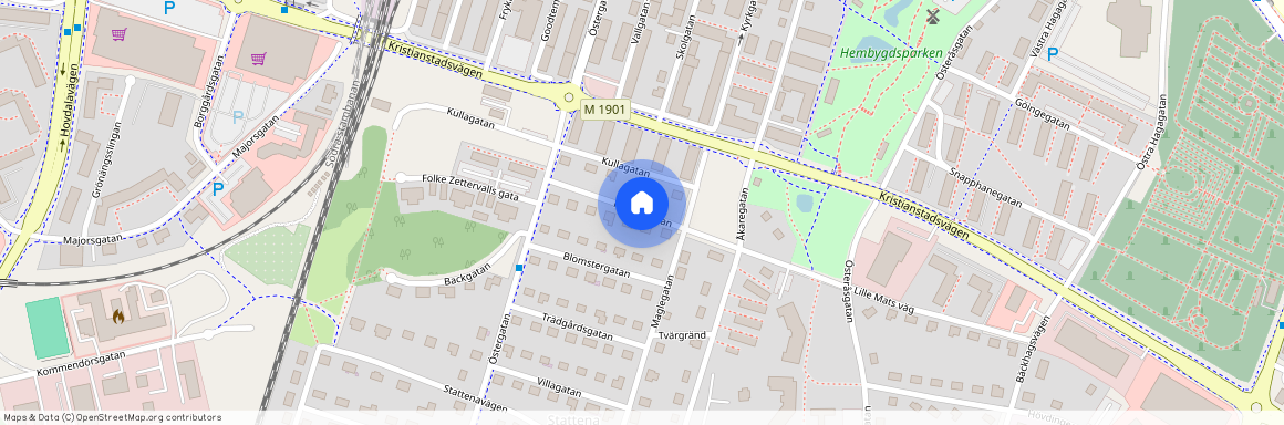 Paradisgatan, Hässleholm