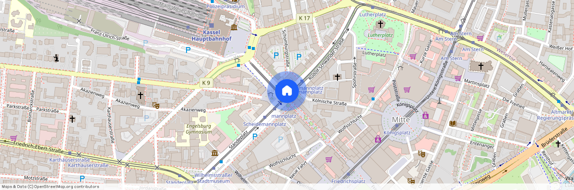 Scheidemannplatz, 34117 Hessen - Kassel