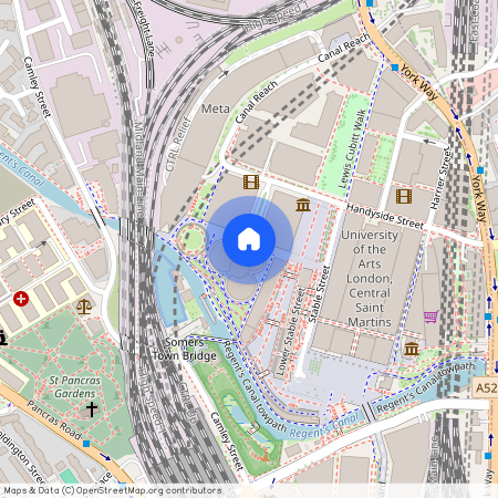 Gasholders Building, Lewis Cubitt Square, London, N1C