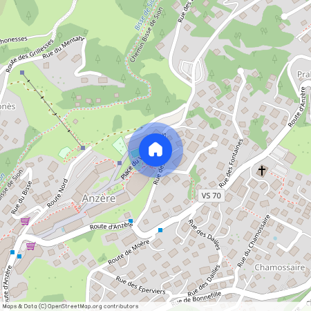 Place du village 12, 1972 Anzère