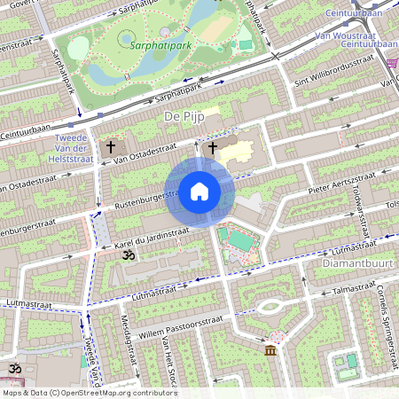 Henrick de Keijserstraat 22-2, Van der Helstpleinbuurt, 1073TH, Amsterdam