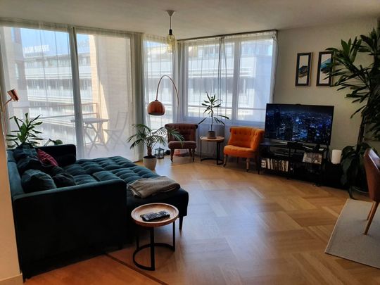 Möblierte 2.5-Zimmer-Wohnung mit Balkon beim Zürich HB | Fully Furnished 2.5-Room Apartment with Balcony next to Zurich main station - Photo 1