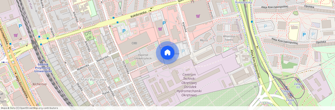 ul. Krynicka, Przymorze Małe, Gdańsk, pomorskie