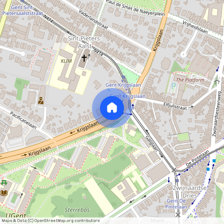 Krijgslaan, Gent
