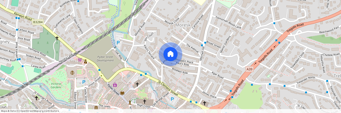 Campfield Hill, Truro, TR1