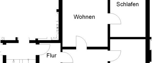Nur mit Wohnberechtigungsschein: 3-Zimmer-Wohnung mit Balkon - Foto 1