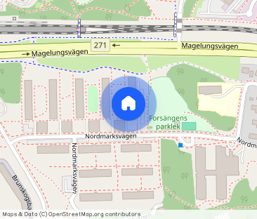 Nordmarksvägen 25, Farsta Strand - Foto 1