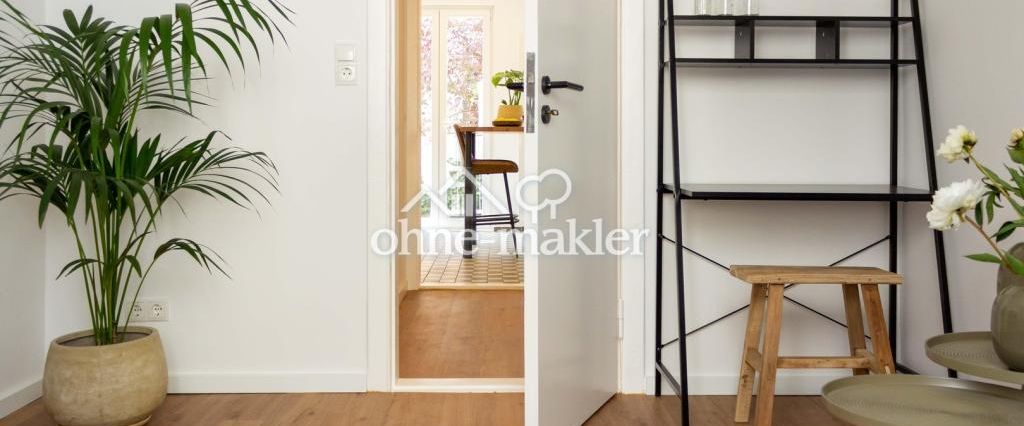 Exklusiv möblierte 2-Zimmer-Wohnung mit Balkon und Gartennutzung im Fesenfeld - Photo 1