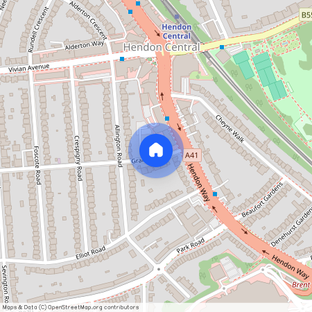 Graham Road, Hendon, NW4