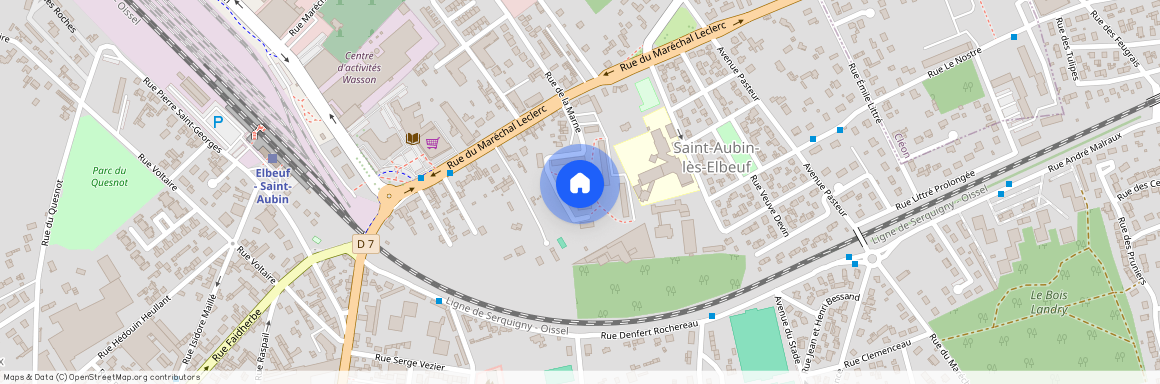 ST AUBIN LES ELBEUF (76410)