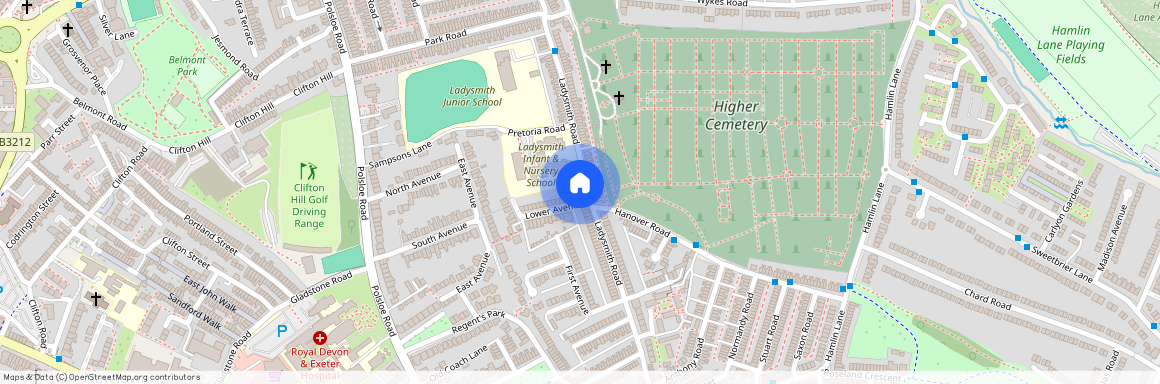 Ladysmith Road, Exeter, EX1