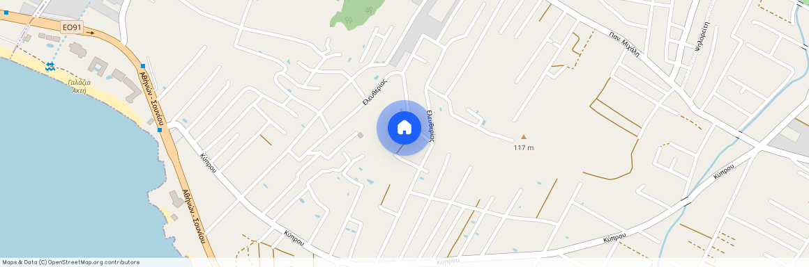 Ευβοίας, 190 10 Καλύβια Θορικού, Λαγονήσι (Καλύβια Θορικού)