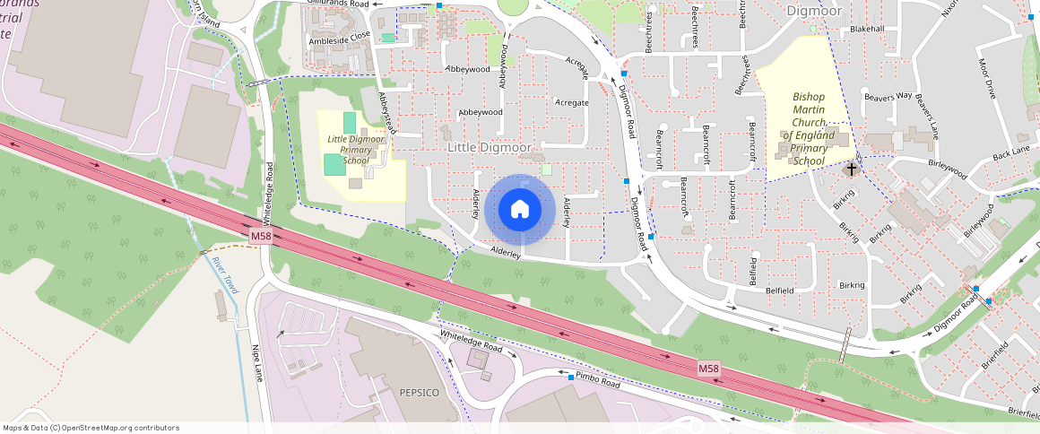 Alderley, Skelmersdale, WN8