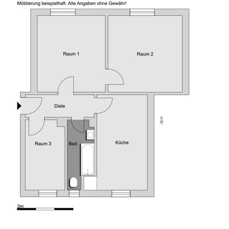 3,0-Zimmer-Wohnung in Kiel Holtenau - Photo 4