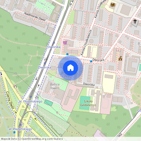 ul. Karola Chodkiewicza, Brzeźno, Gdańsk, pomorskie