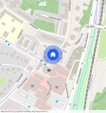 Södergatan 1F, Märsta Centrum