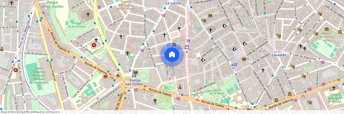 Calle de Carlos Arniches 15, 1A, 28005 MADRID, La Latina, Embajadores