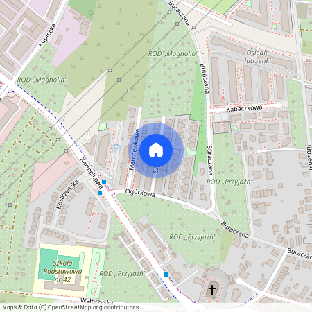 Klecina, Szparagowa, Wrocław