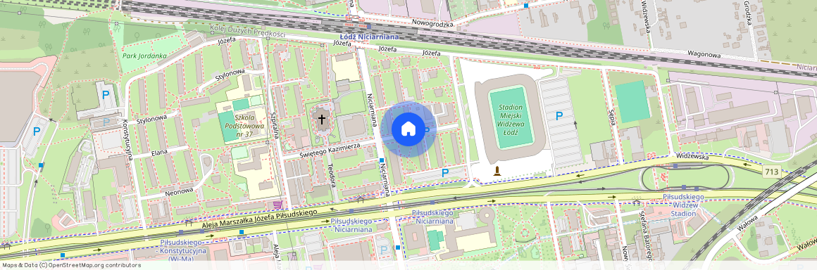 ul. Niciarniana, Stary Widzew, Widzew, Łódź, łódzkie