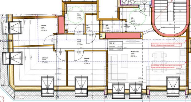 ++FonteFlats++ Fantastischer 4-Zimmer Dachgeschoss-ERSTBEZUG mit großartiger Dachterrasse - Foto 1