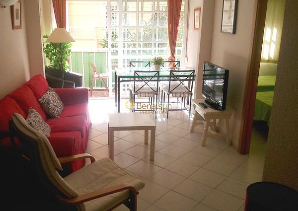 HALF SEASON , FOR RENT FROM 1.9.24-30.6.25 NICE APARTMENT IN THE CENTER OF FUENGIROLA